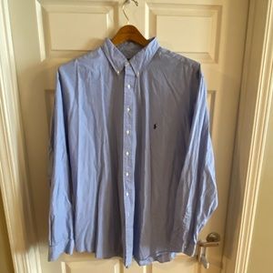 3XLT - POLO RALPH LAUREN - LS Oxford Dressy - Blue -Classic fit - 3X NWOT